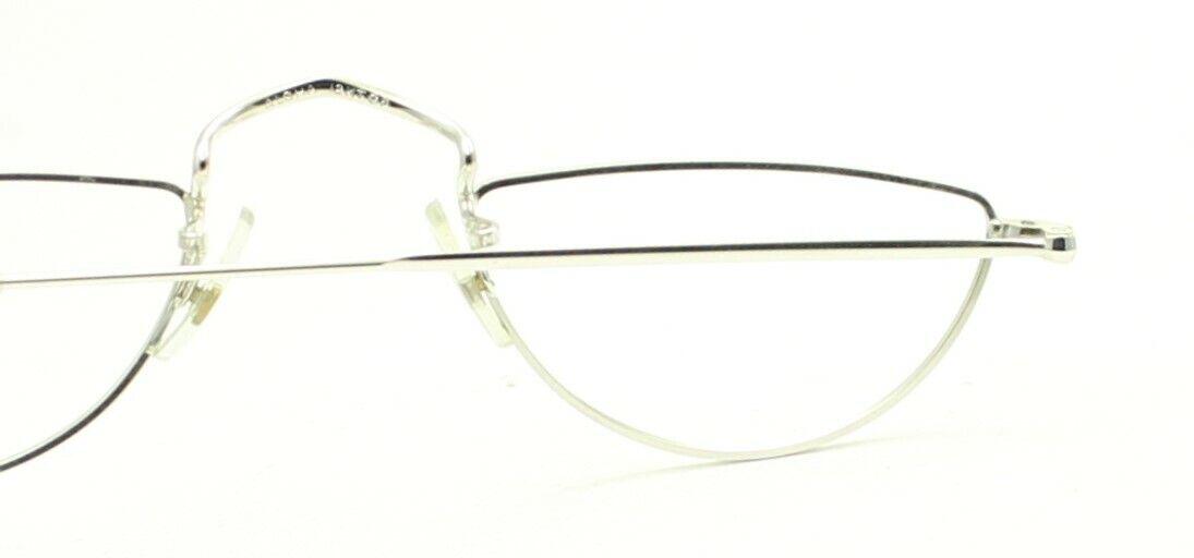 ALGHA (SAVILE ROW) 12KT GF Rhodium Half Eye 46x24mm FRAMES RX Optical Glasses