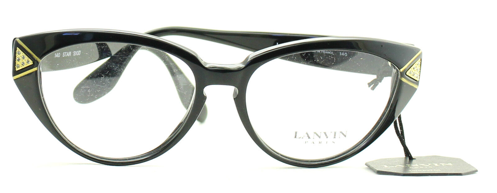 LANVIN Paris STAR S100 55mm Vintage Eyewear RX Optical FRAMES Glasses Eyeglasses