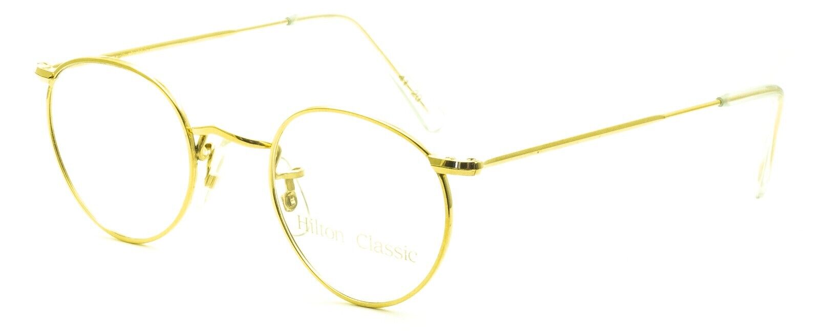 Hilton Classic 1 (SAVILE ROW) Panto Gold 41x20mm FRAMES RX Optical Glasses - New