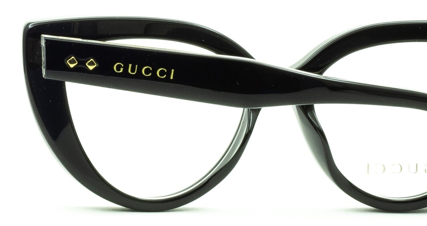 GUCCI GG 1530O 001 52mm Eyewear FRAMES Glasses RX Optical Eyeglasses New - Italy