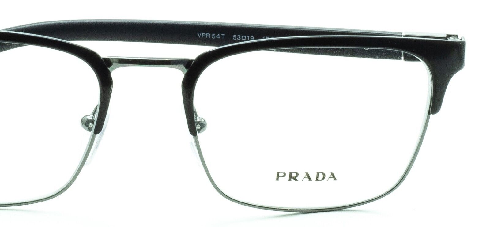 PRADA VPR 54T 1BO-1O1 53mm Eyewear FRAMES RX Optical Eyeglasses Glasses - Italy