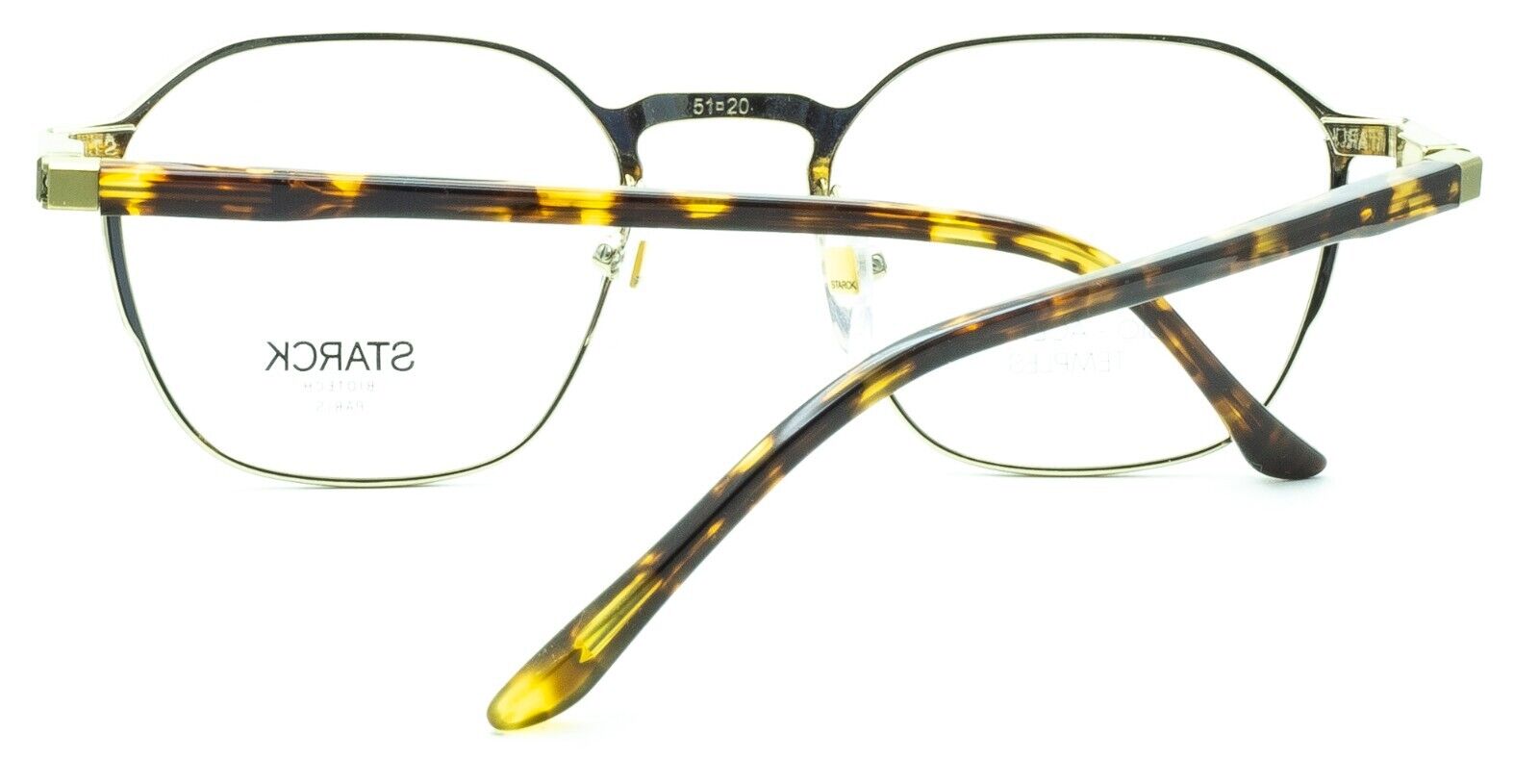 STARCK BIOTECH SH2076 0002 51mm FRAMES Glasses RX Optical Eyeglasses New - Italy