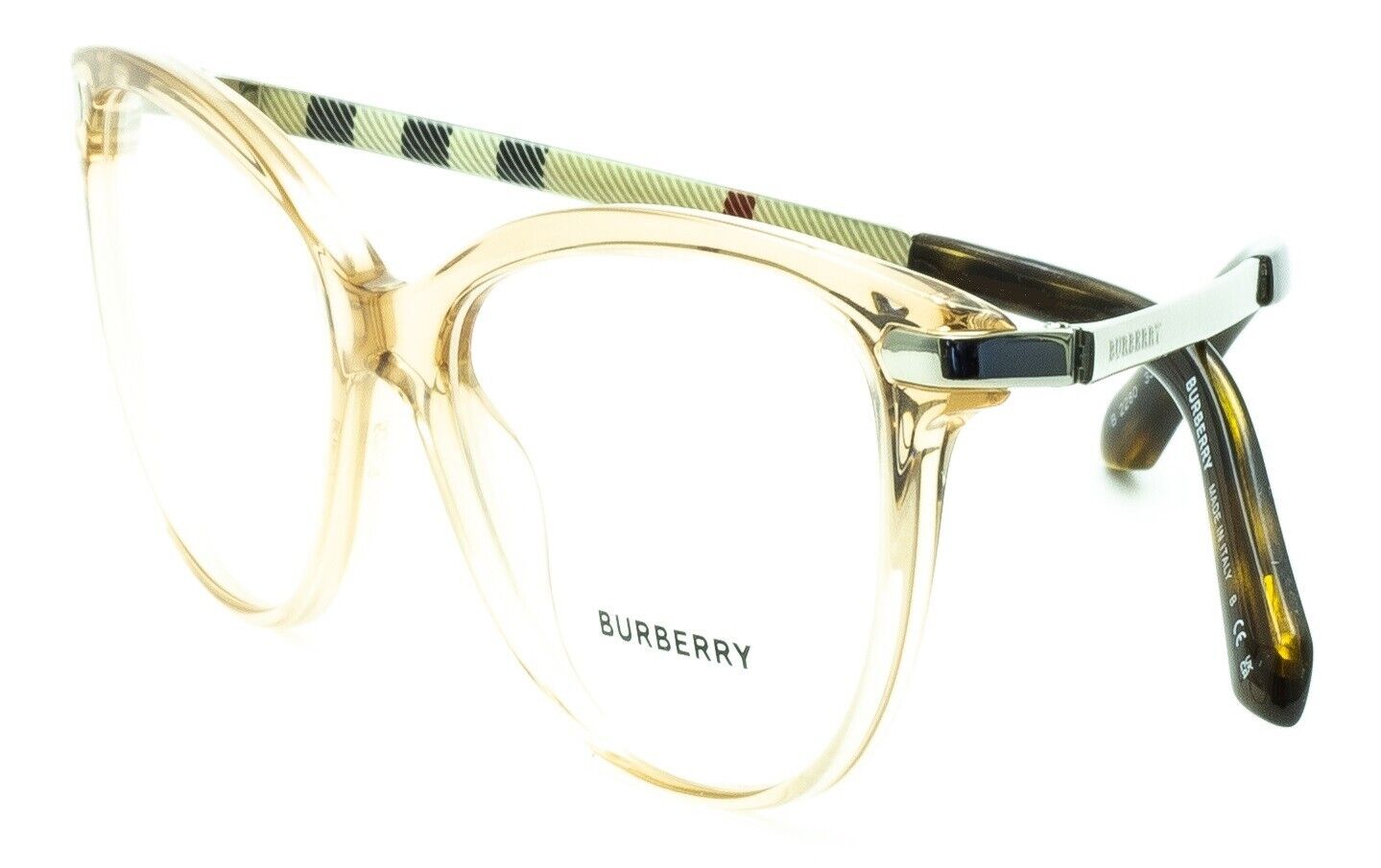 BURBERRY B 2280 3358 52mm Eyewear FRAMES RX Optical Glasses Eyeglasses New Italy