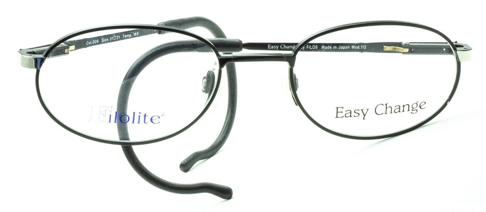 FILOLITE by FILOS Mod 112 51mm Vintage Eyewear FRAMES Glasses RX Optical - Japan