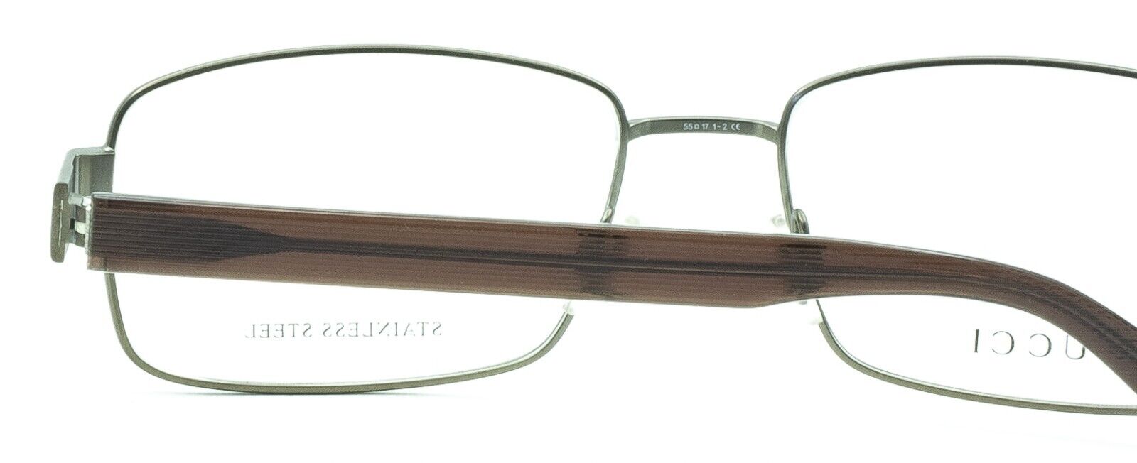 GUCCI GG 1942 RQ5 55mm Eyewear FRAMES RX Optical Glasses Eyeglasses Italy - New