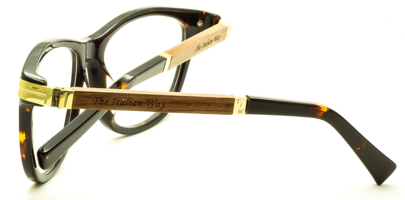 THE ITALIAN WAY TIW 001 016 55mm Eyewear FRAMES RX Optical Glasses New NOS Italy