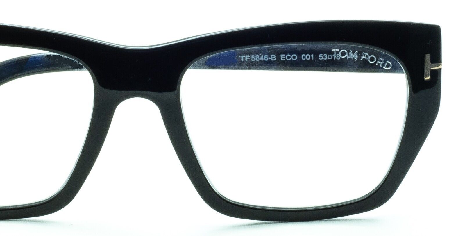 TOM FORD TF 5846-B 001 Eyewear FRAMES RX Optical Eyeglasses Glasses New - Italy