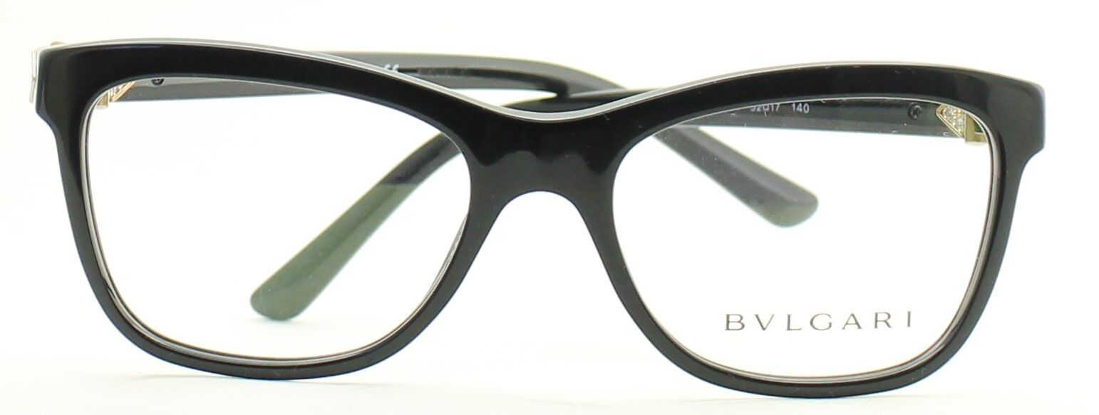 BVLGARI 4101-B 501 52mm Eyewear Eyeglasses RX Optical Glasses FRAMES New - Italy