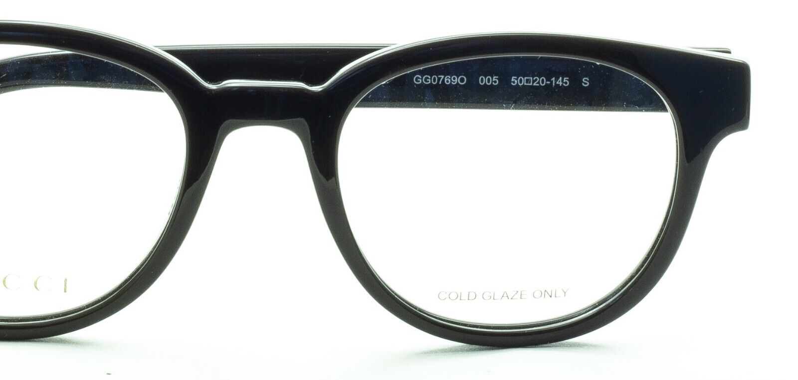 GUCCI GG 0769O 005 50mm Eyewear FRAMES Glasses RX Optical Eyeglasses New - Italy