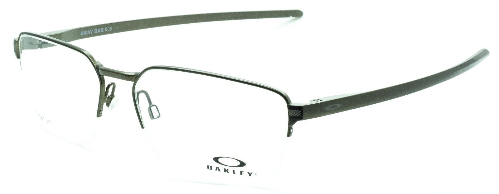 OAKLEY SWAY BAR 0.5 OX5076-0256 Pewter Eyewear FRAMES RX Optical Eyeglasses -New