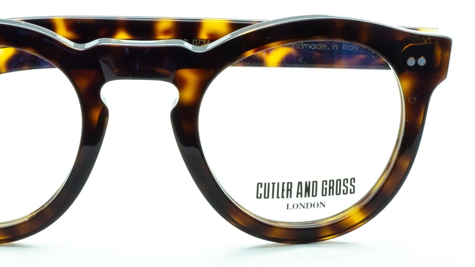 CUTLER & GROSS London CGOP 0734 DT01 48mm Eyewear FRAMES RX Optical GlassesItaly