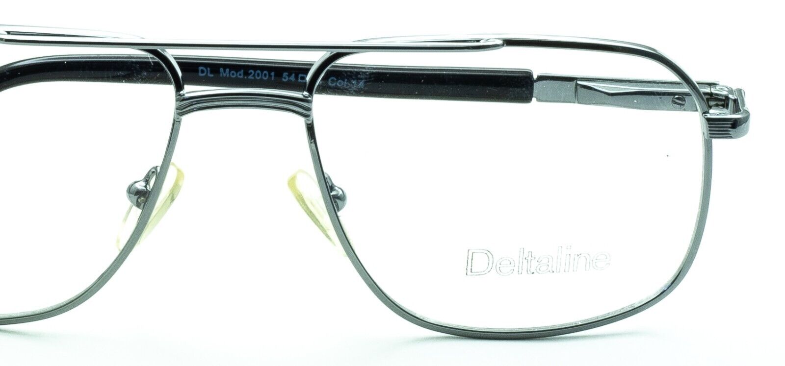 Deltaline Italy (Hilton) Vintage Mod 2001 014 54x18mm RX Optical Glasses New NOS