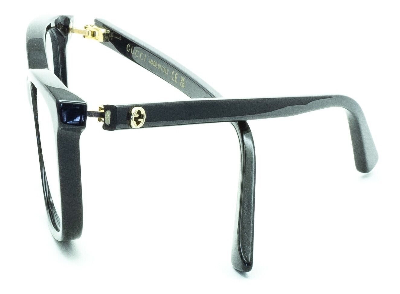 GUCCI GG 0613O 001 52mm Eyewear FRAMES Glasses RX Optical Eyeglasses New - Italy