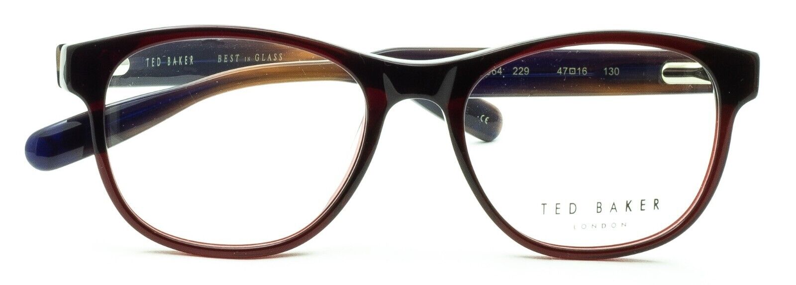 TED BAKER B964 229 47mm Duke Eyewear Glasses Eyeglasses RX Optical Frames - New