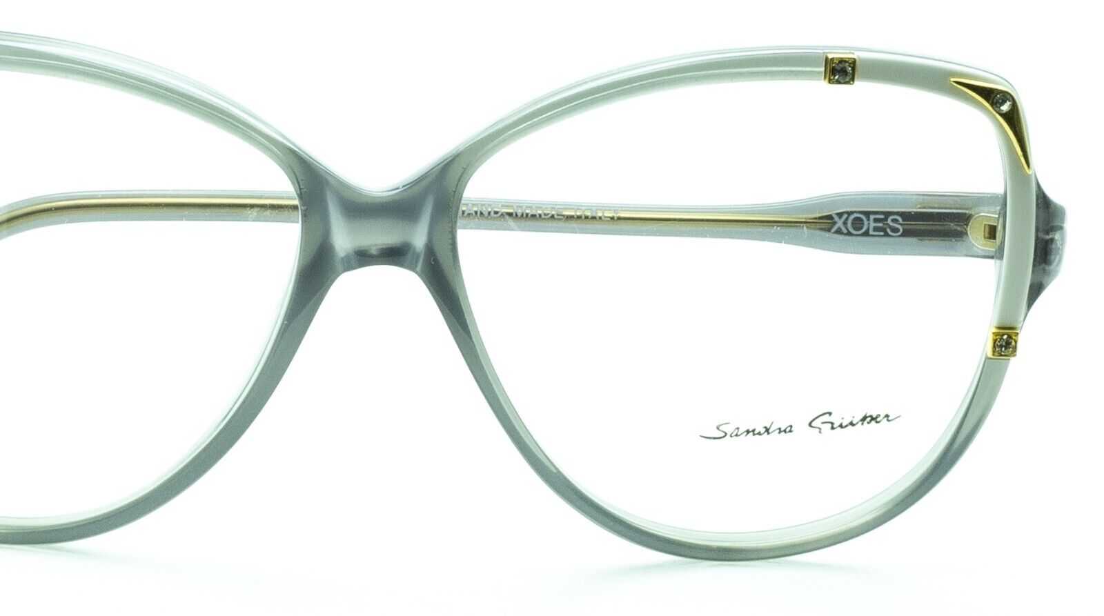 SANDRA GRUBER Xoes 703 54mm Vintage Eyewear RX Optical FRAMES Glasses -New Italy