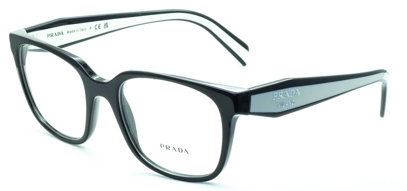 PRADA VPR 17Z 1AB-1O1 52mm Eyewear FRAMES RX Optical Eyeglasses Glasses NewItaly