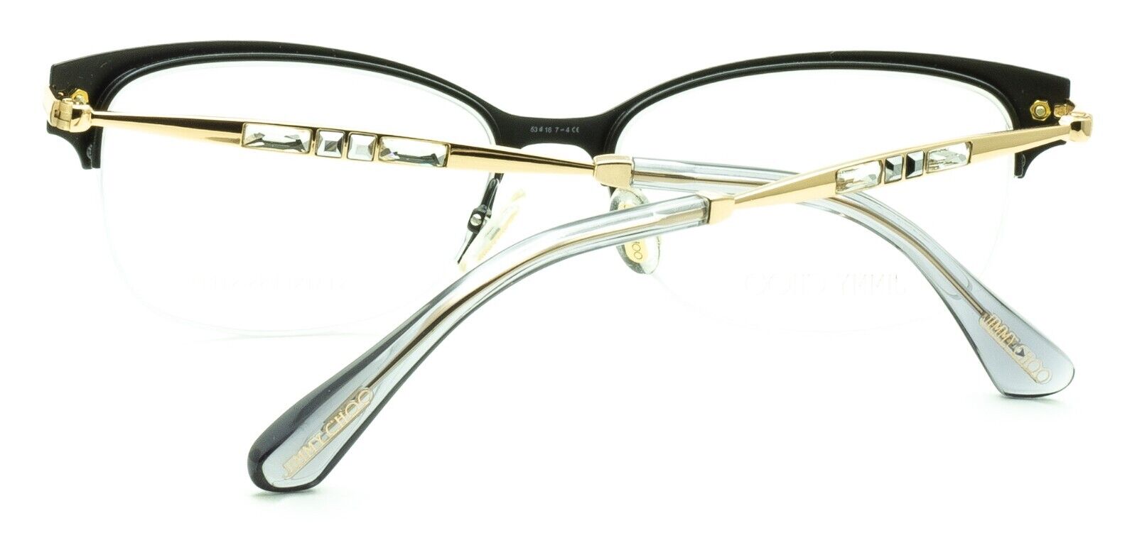 JIMMY CHOO JC 182 OLZ 53mm Eyewear Glasses RX Optical Glasses FRAMES New Italy