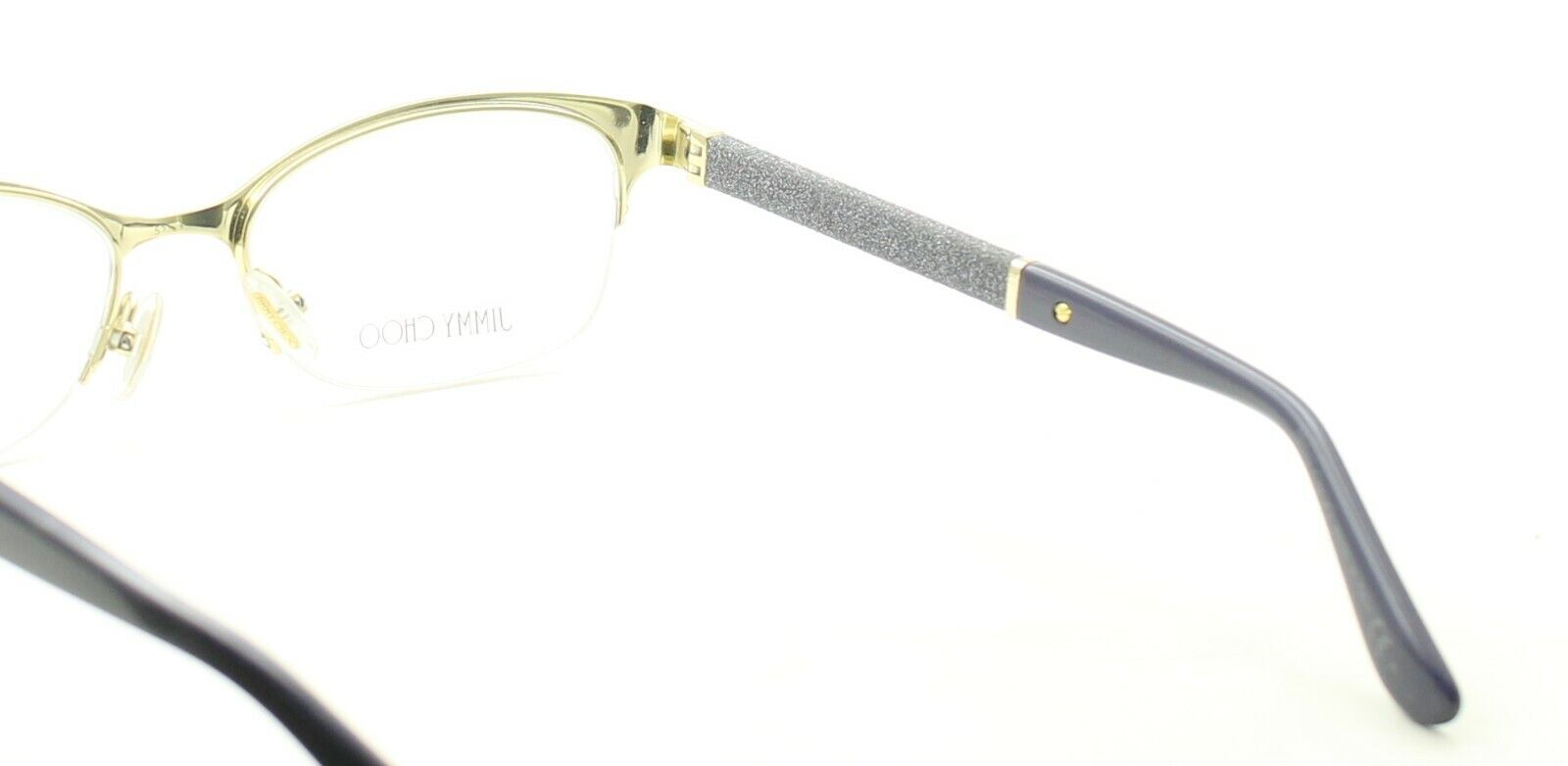 JIMMY CHOO JC 106 F79 52mm Eyewear Glasses RX Optical Glasses FRAMES New - Italy