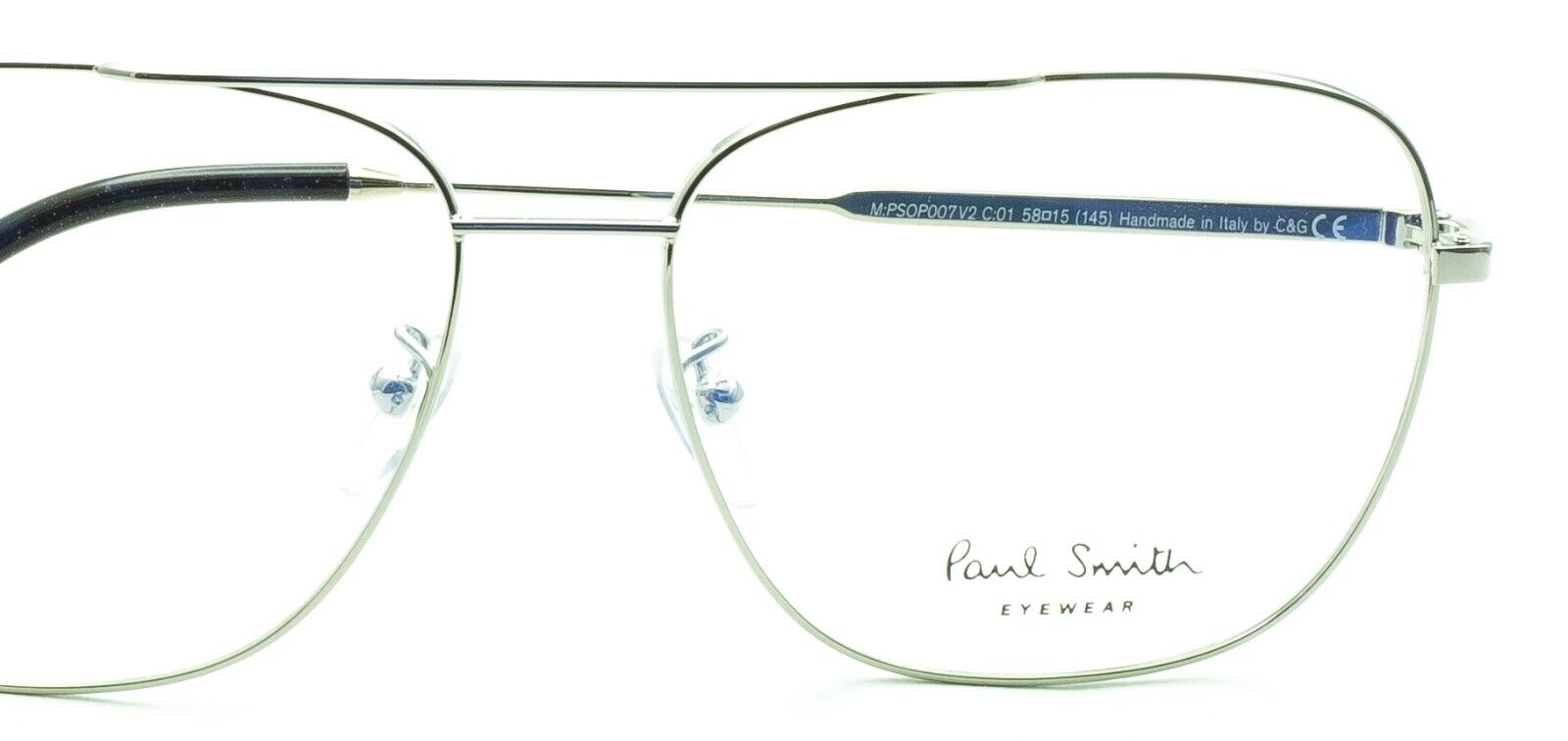 PAUL SMITH PSOP007 01 Avery (V2) 58mm Eyewear FRAMES RX Optical Glasses - Italy