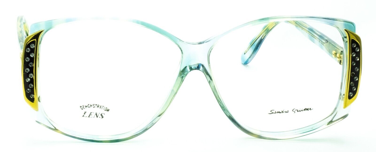 SANDRA GRUBER Mila 507 56mm Vintage Eyewear RX Optical FRAMES Glasses -New Italy