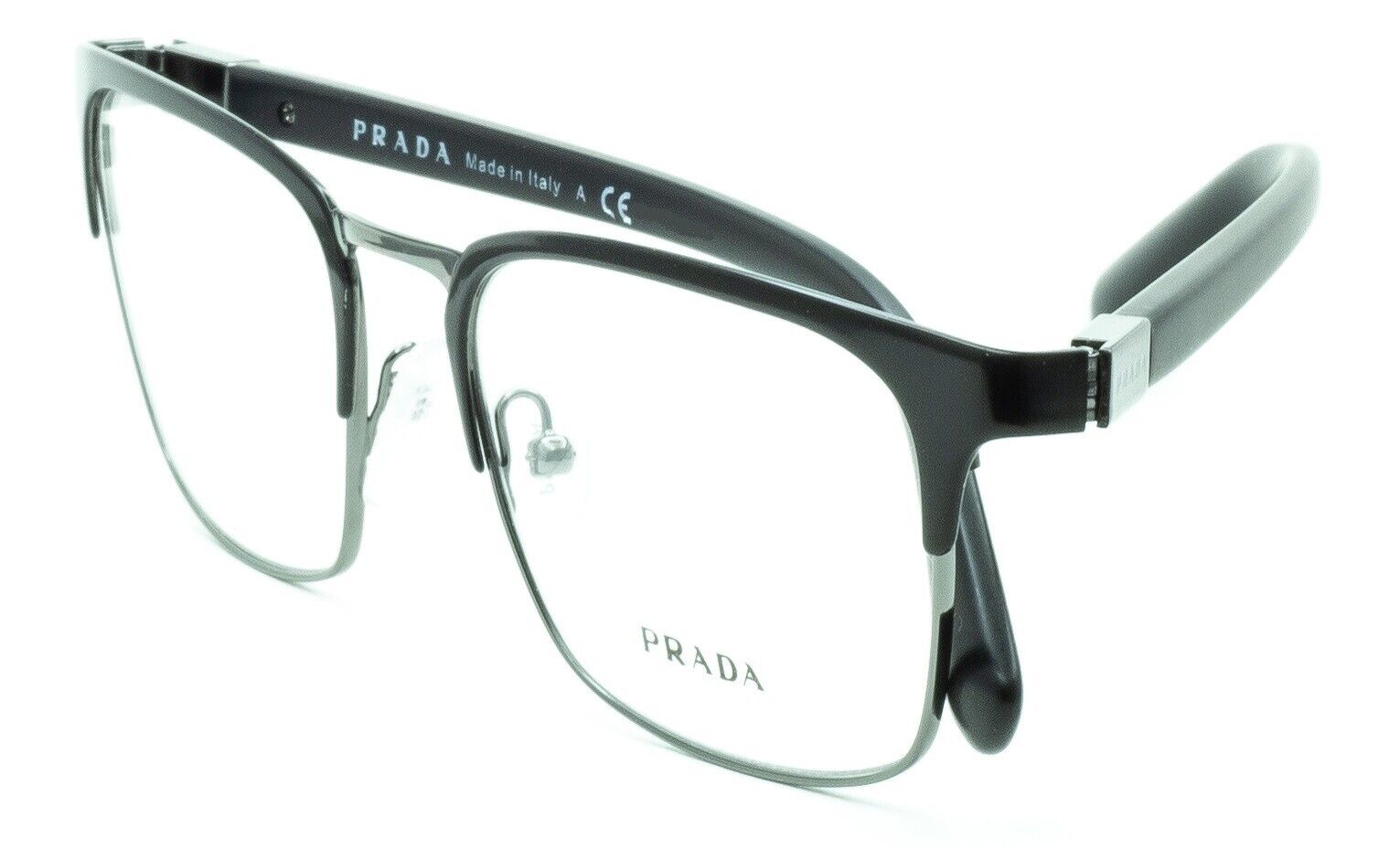 PRADA VPR 54T 1BO-1O1 53mm Eyewear FRAMES RX Optical Eyeglasses Glasses - Italy