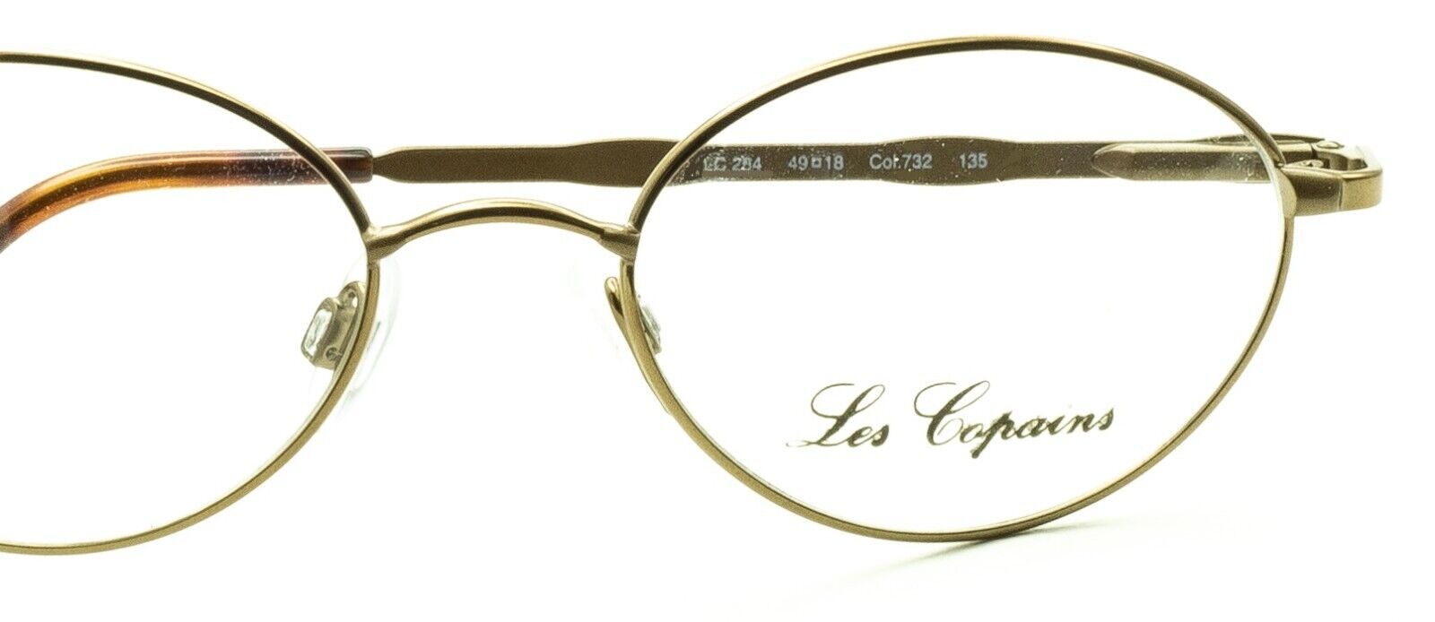 LES COPAINS LC284 732 49mm Vintage Glasses RX Optical Eyewear - New NOS Italy