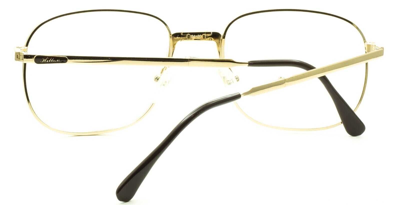 Hilton Eyewear Vintage Slimford 002 001 54x20mm Folding RX Optical Glasses - NOS