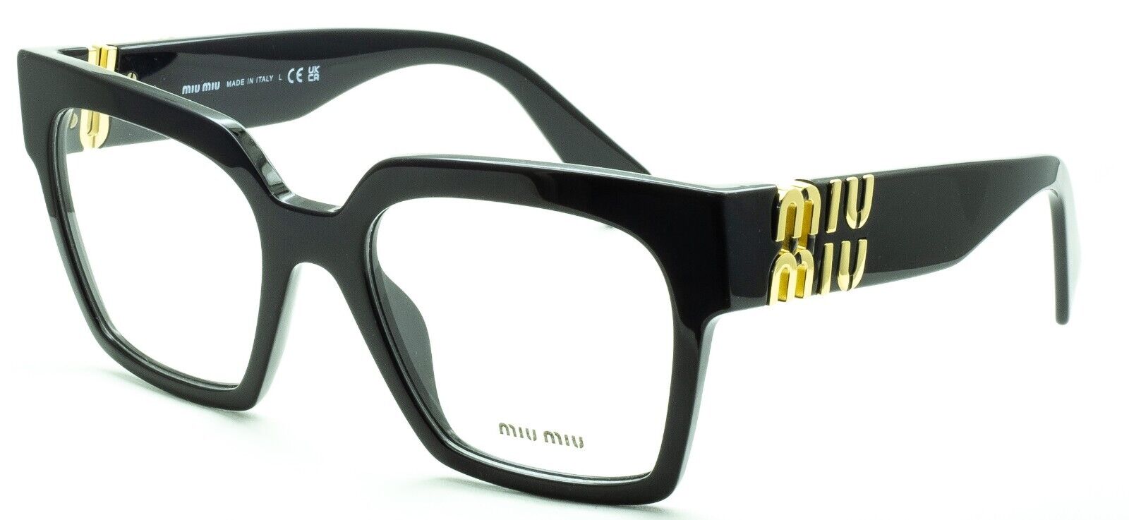 MIU MIU VMU 04U 1AB-1O1 52mm Eyewear FRAMES RX Optical Eyeglasses Glasses- Italy