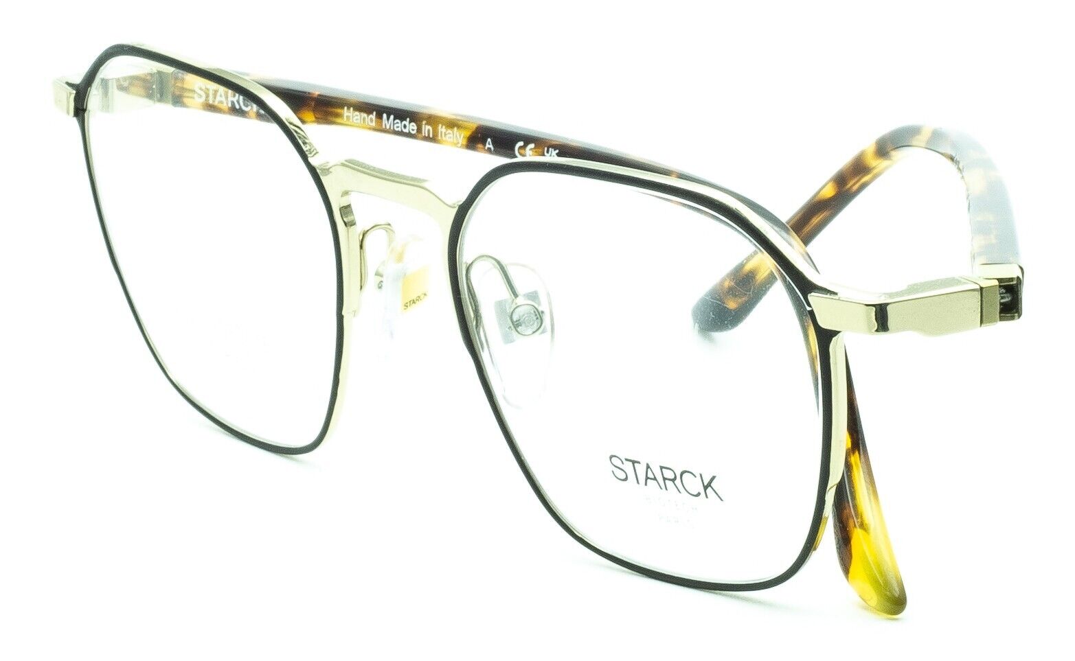 STARCK BIOTECH SH2076 0002 51mm FRAMES Glasses RX Optical Eyeglasses New - Italy