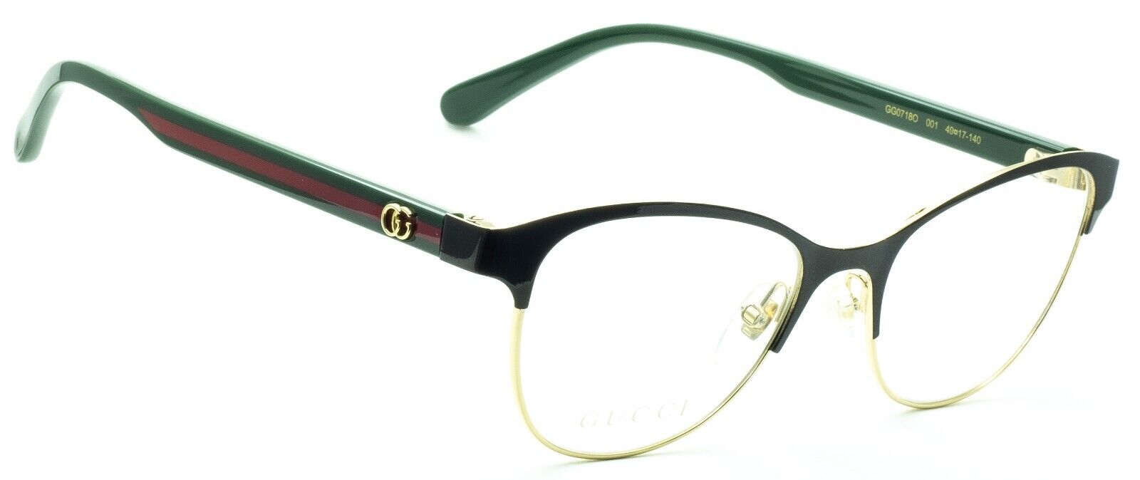 GUCCI GG0718O 001 49mm Eyewear FRAMES Glasses RX Optical Eyeglasses New - Italy