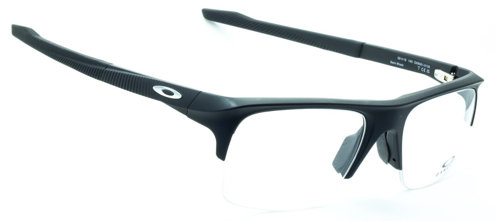 OAKLEY PLAZLINK OX8061-0156 Satin Black Frames Eyewear RX Optical Glasses - New