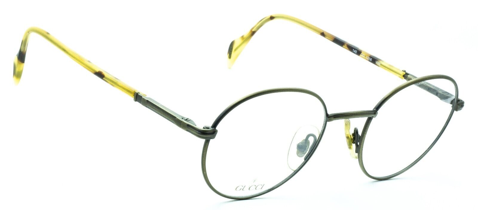 GUCCI GG 1356 VR6 50mm Vintage Eyewear FRAMES RX Optical Eyeglasses - New Italy