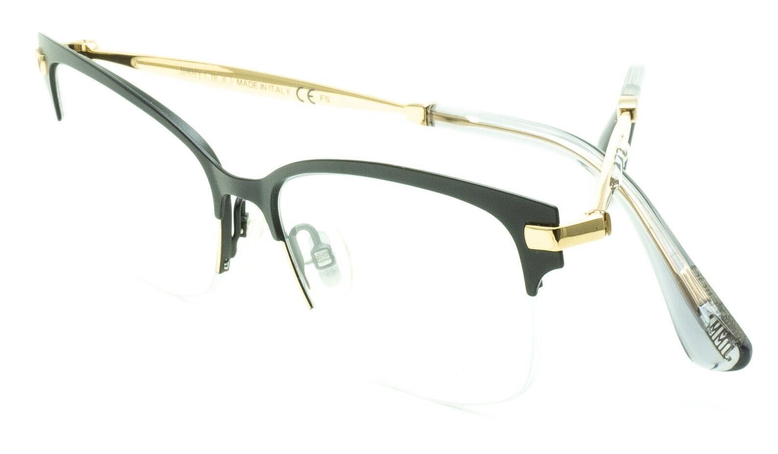 JIMMY CHOO JC 182 OLZ 53mm Eyewear Glasses RX Optical Glasses FRAMES New Italy