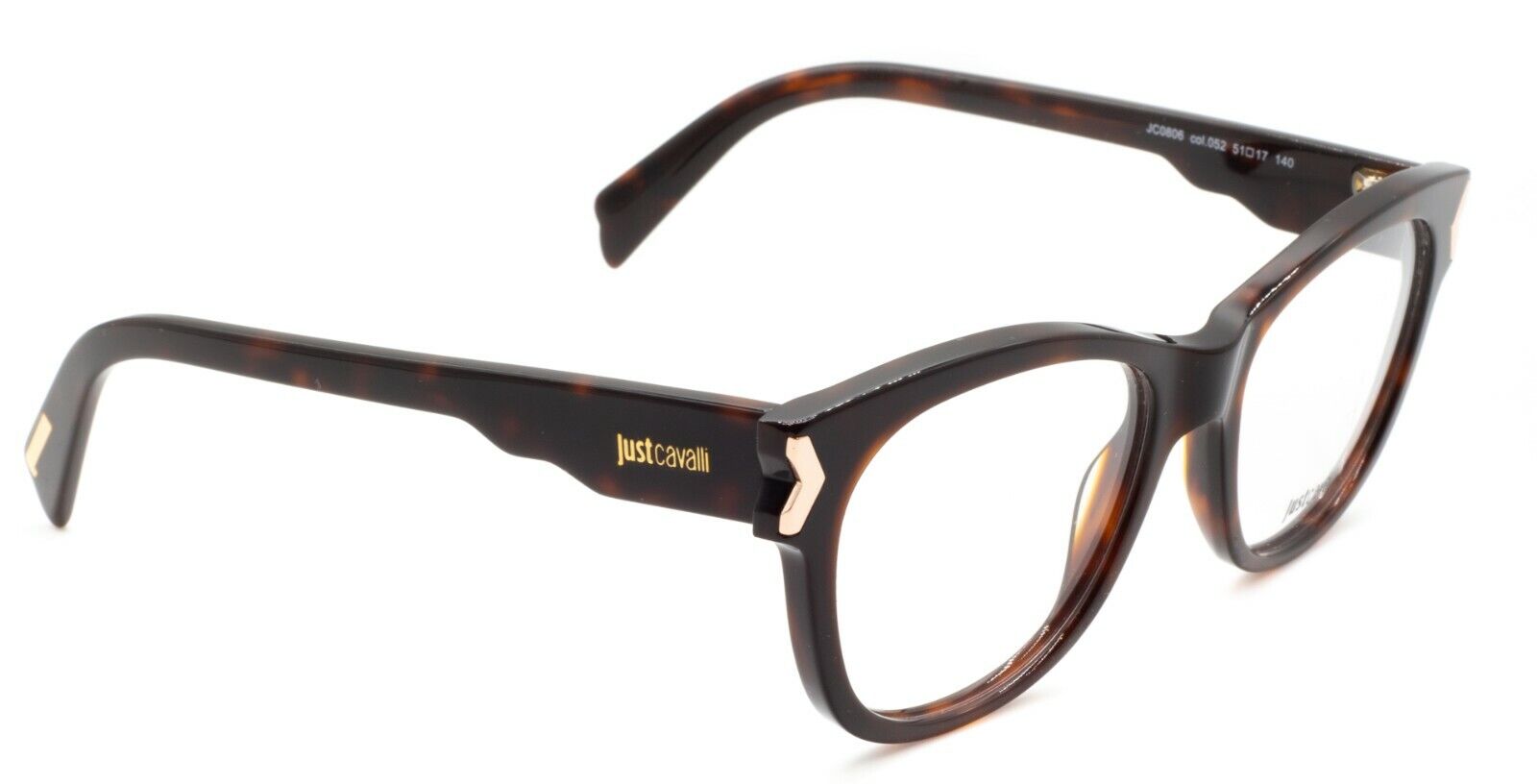 JUST CAVALLI JC0806 052 51mm FRAMES Glasses RX Optical Eyewear Eyeglasses - New