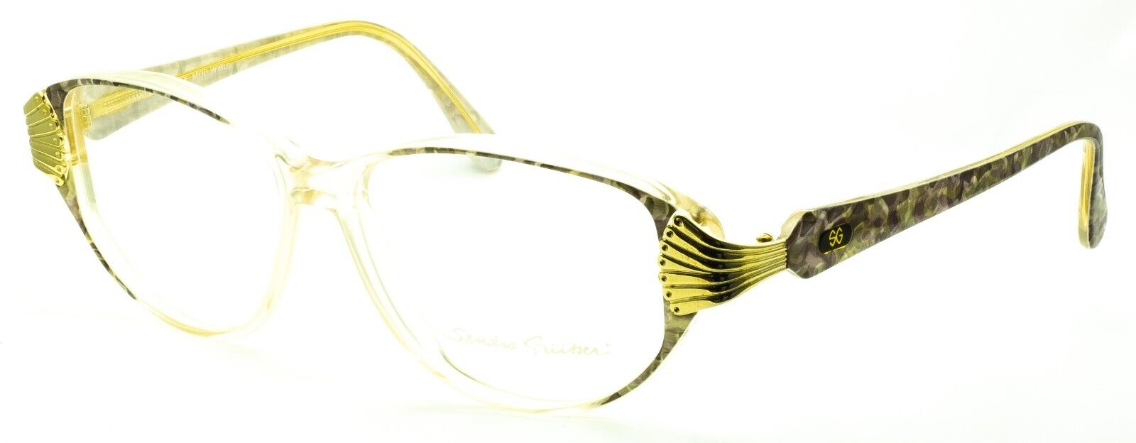 SANDRA GRUBER Wiru 507 55mm Vintage Eyewear RX Optical FRAMES Glasses -New Italy