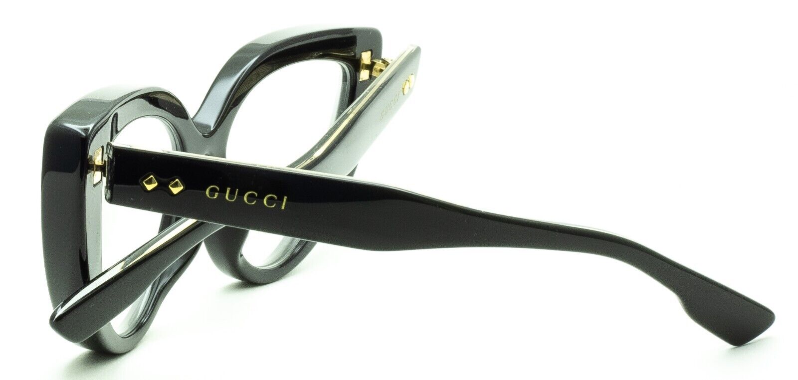 GUCCI GG 1530O 001 52mm Eyewear FRAMES Glasses RX Optical Eyeglasses New - Italy