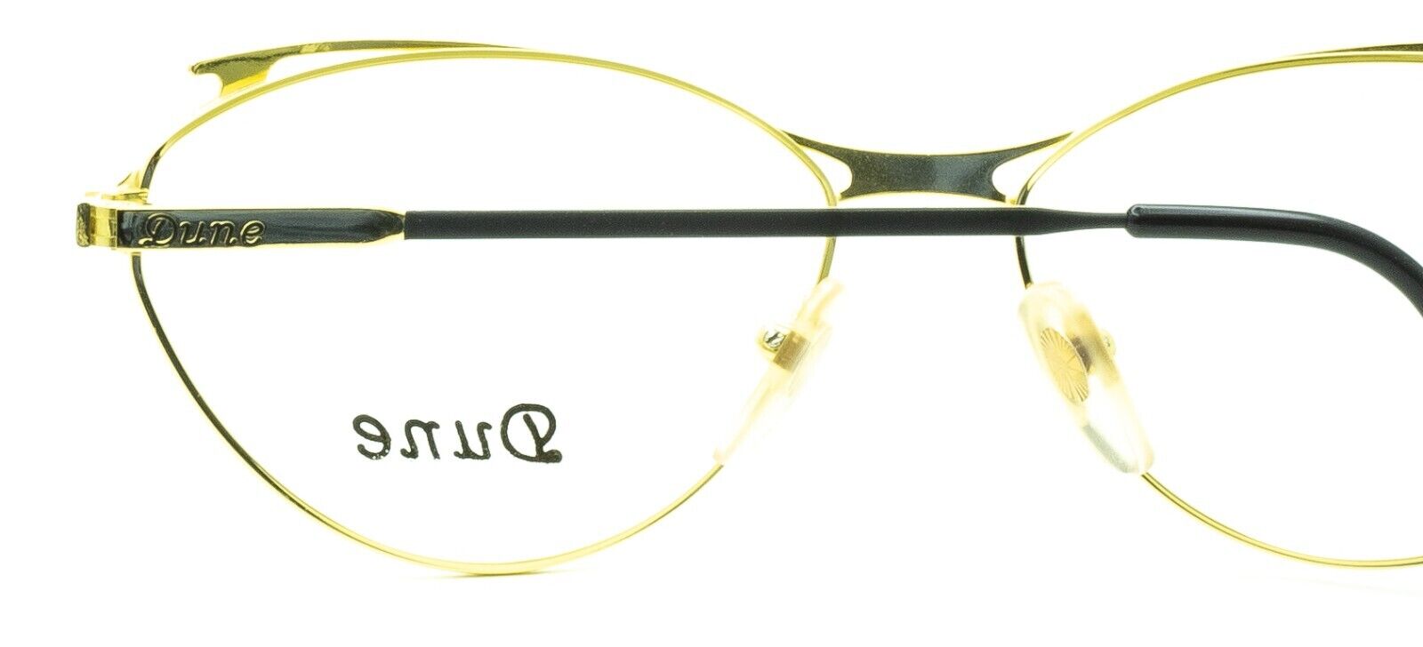 Dune 38 Italy Vintage Linea Dune by Ladins 57x17mm FRAMES RX Optical Glasses NOS