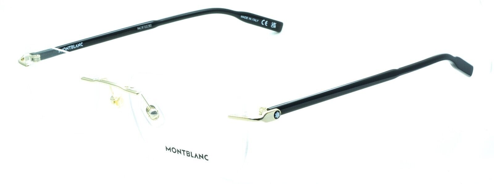 MONT BLANC MB0221O 001 Eyewear FRAMES RX Optical Glasses Eyeglasses - New Italy