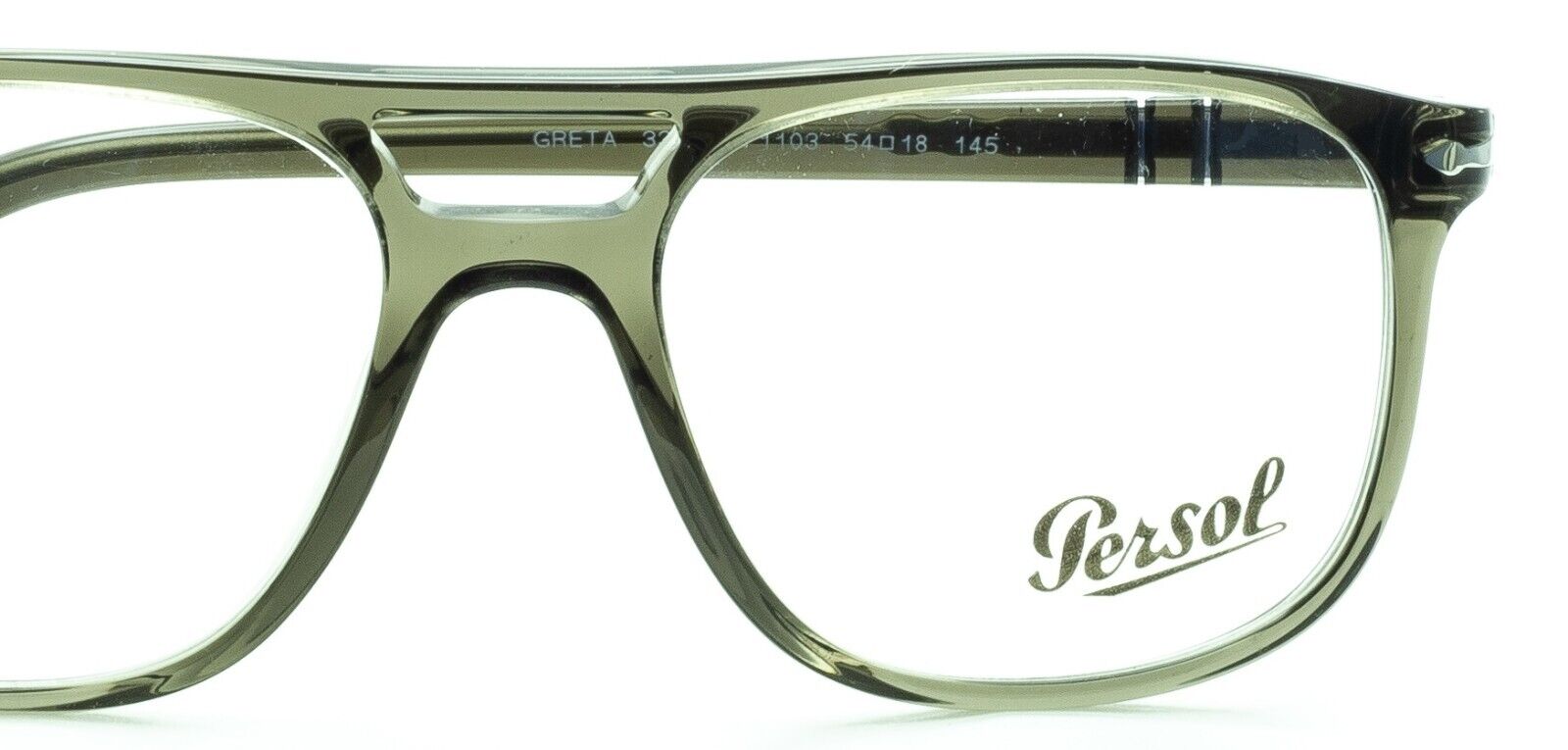 PERSOL 3329-V 1103 54mm Greta Eyewear FRAMES Glasses RX Optical New - Italy