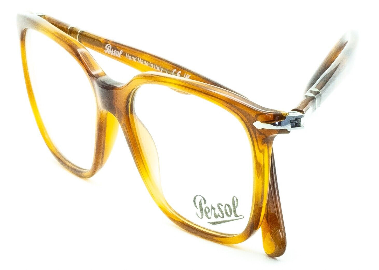 PERSOL 3298-V 96 Terra di Siena 54mm Eyewear FRAMES Glasses RX Optical-New Italy