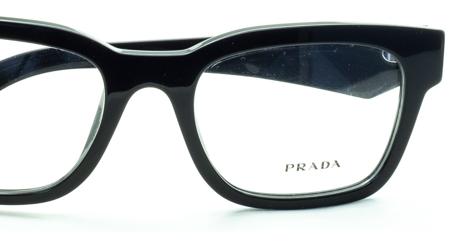 PRADA VPR A10 16K-1O1 53mm Eyewear FRAMES RX Optical Eyeglasses Glasses - Italy