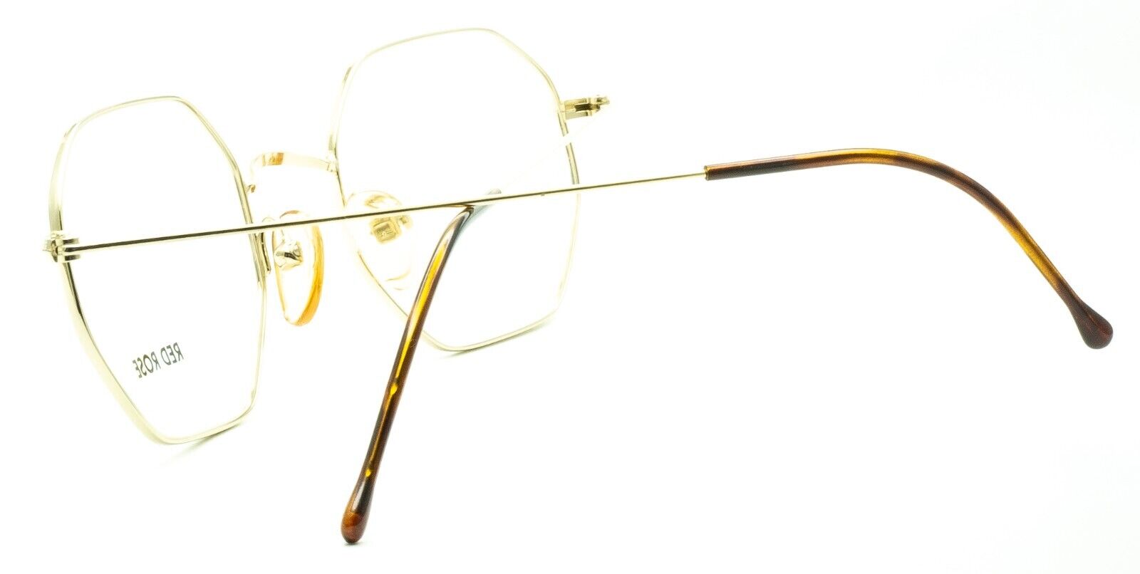 RED ROSE RRVM228 000 46mm Vintage RX Optical Eyewear FRAMES - New NOS Italy