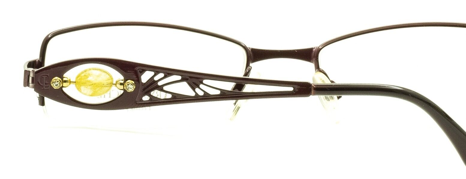 CRYSTALUCHE C-6013 C-01 52mm Vintage Eyewear FRAMES RX Optical - New Italy