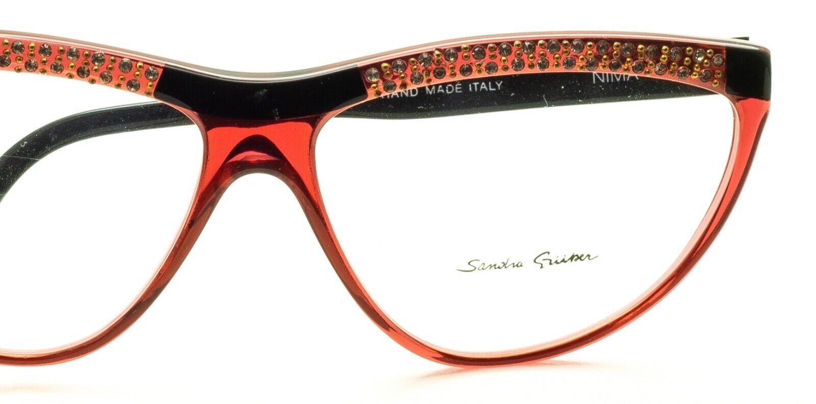 SANDRA GRUBER Nima 306 56mm Vintage Eyewear RX Optical FRAMES Glasses -New Italy
