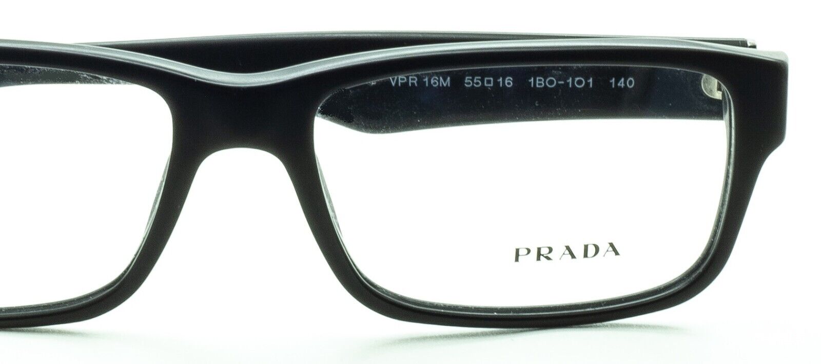 PRADA VPR 16M 1BO-1O1 55mm Eyewear FRAMES Eyeglasses RX Optical Glasses - Italy