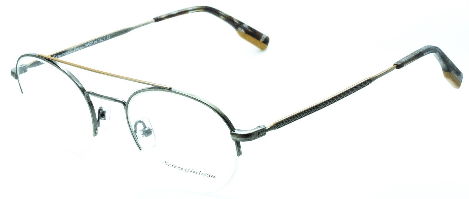 ERMENEGILDO ZEGNA EZ 5131 008 51mm FRAMES RX Optical Glasses Eyewear New - Italy