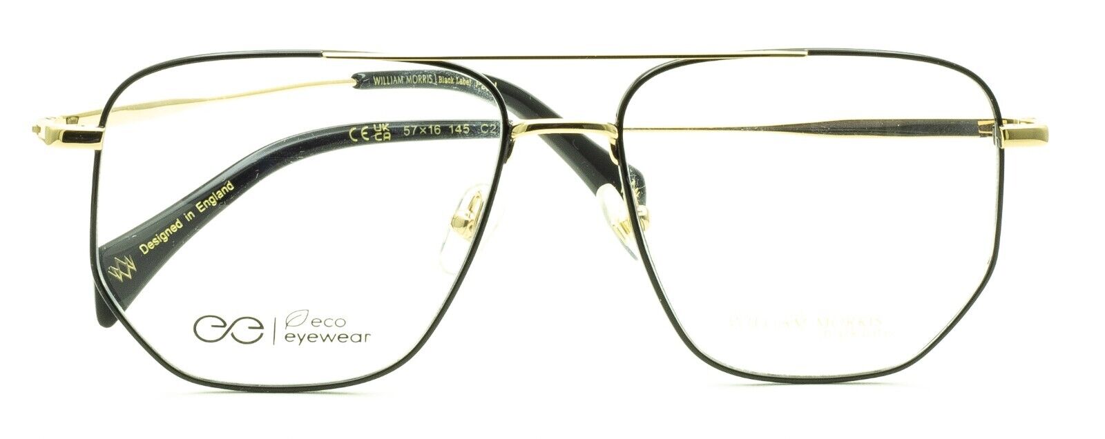 WILLIAM MORRIS Black Label Paul C2 57mm RX Optical Eyewear FRAMES Glasses - New