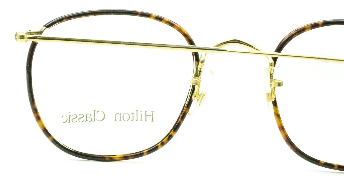 HILTON CLASSIC 3 (SAVILE ROW) Quadra Tortoise 50x22mm Eyewear RX Optical - NOS