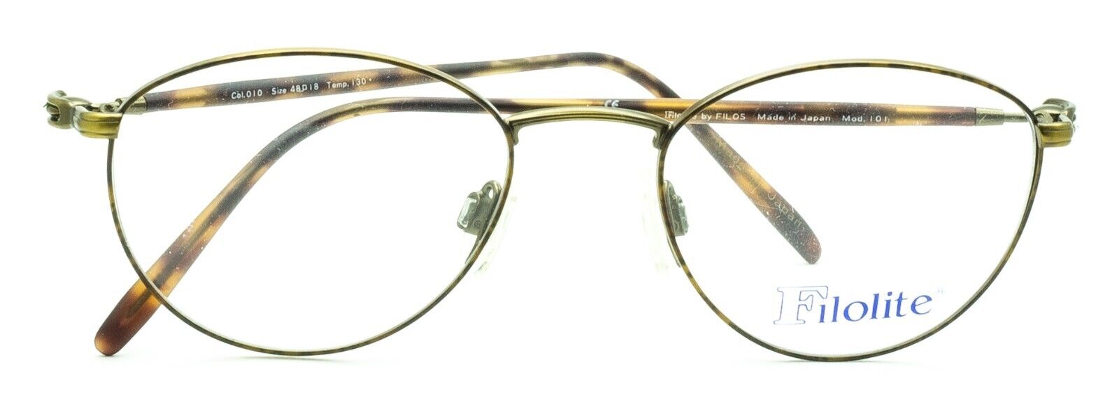 FILOLITE by FILOS Mod 1O1 48mm Vintage Eyewear FRAMES Glasses RX Optical - Japan