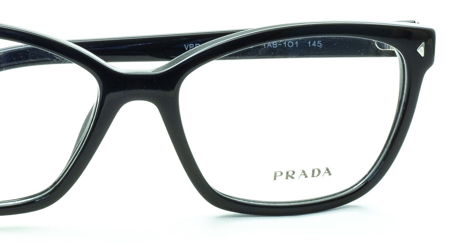 PRADA VPR 15Z 1AB-1O1 53mm Eyewear FRAMES RX Optical Eyeglasses Glasses - Italy